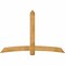 Ekena Millwork Bellingham Rough Sawn Timber Gable Bracket, Western Red Cedar, 84"W x 56"H x 6"D x 6"F, 16/12 Pitch GBW084X56X0606BEL00RWR - alternate 1